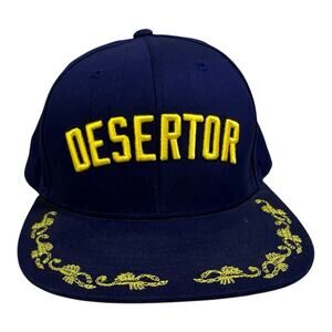 UNDEFEATED Hat SnapBack Blue Desertor Scorpions Embroidered Baseball Cap